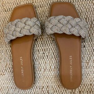 Sincerely Jules Sparkly Sandals